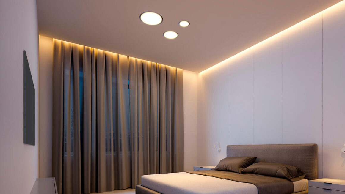 Натяжные потолки с подсветкой или «парящие» потолки: современное решение для интерьера
